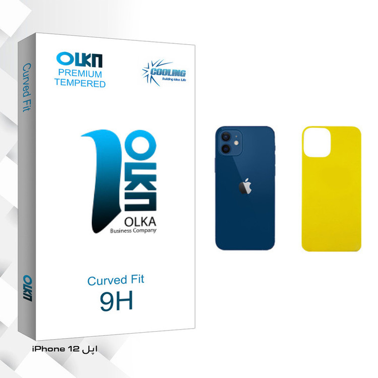 محافظ پشت گوشی کولینگ مدل Olka glass مناسب برای گوشی موبایل اپل iPhone 12