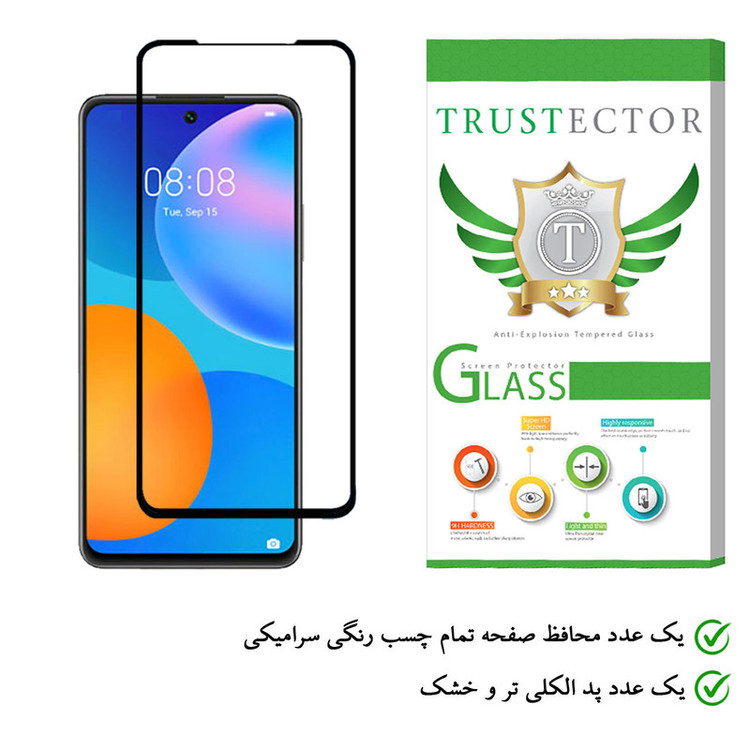 محافظ صفحه نمایش سرامیکی تراستکتور مدل CRTA-Glass مناسب برای گوشی موبایل هوآوی Y7a