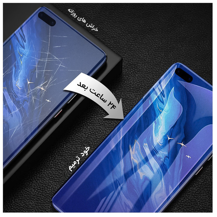 محافظ صفحه نمایش ھیدروژل راک اسپیس کد HGL مناسب برای گوشی موبایل آنر Magic V2