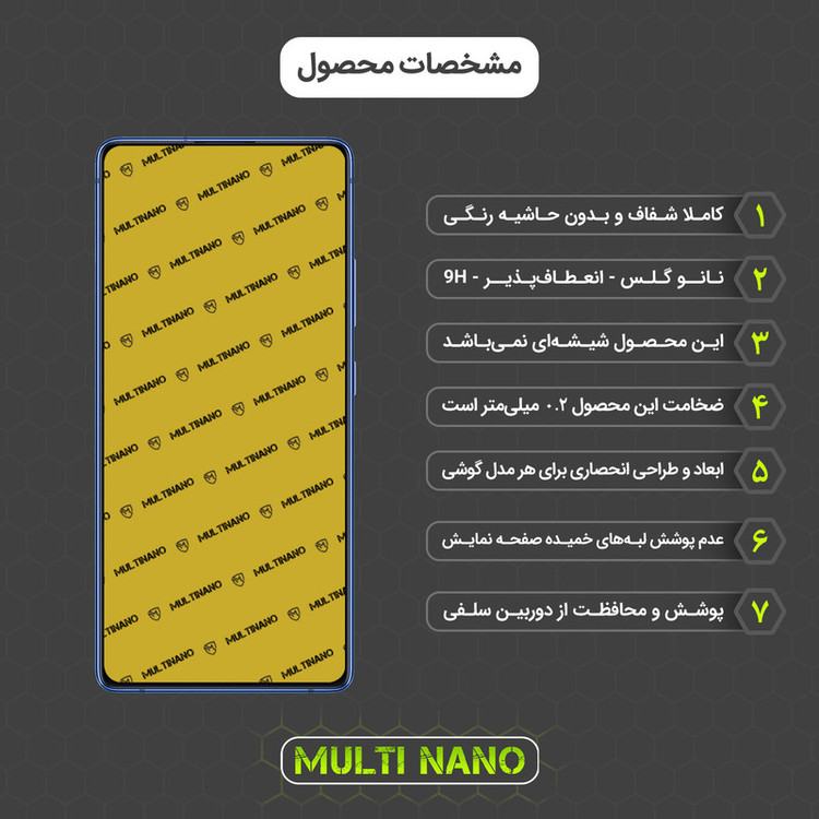 محافظ صفحه نمایش مولتی نانو مدل X-S1N مناسب برای گوشی موبایل سامسونگ Galaxy S10 Lite
