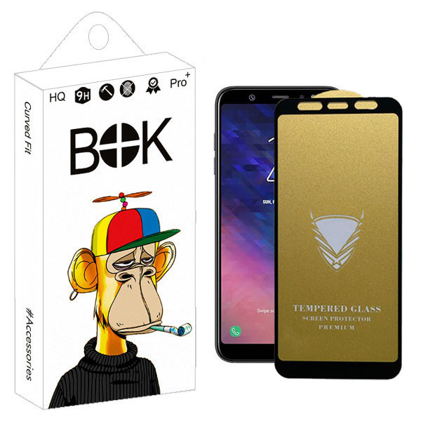 محافظ صفحه نمایش بوک مدل OG-H مناسب برای گوشی موبایل سامسونگ Galaxy A6 PLUS