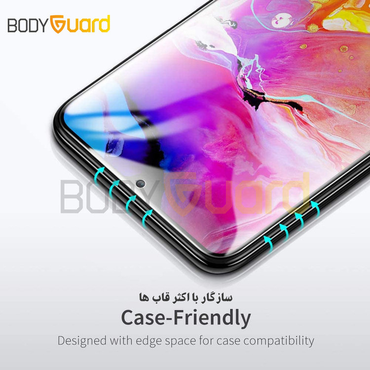 محافظ صفحه نمایش بادیگارد مدل FS مناسب برای گوشی موبایل سامسونگ Galaxy A22 5G بسته دو عددی