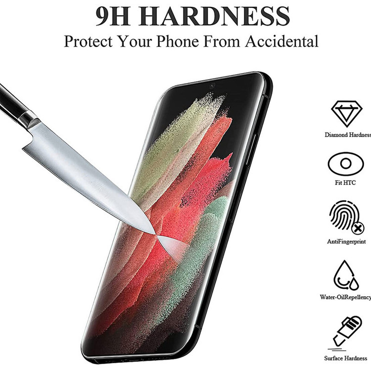 محافظ صفحه نمایش مدل Full-Glue مناسب برای گوشی موبایل سامسونگ Galaxy S21 Ultra