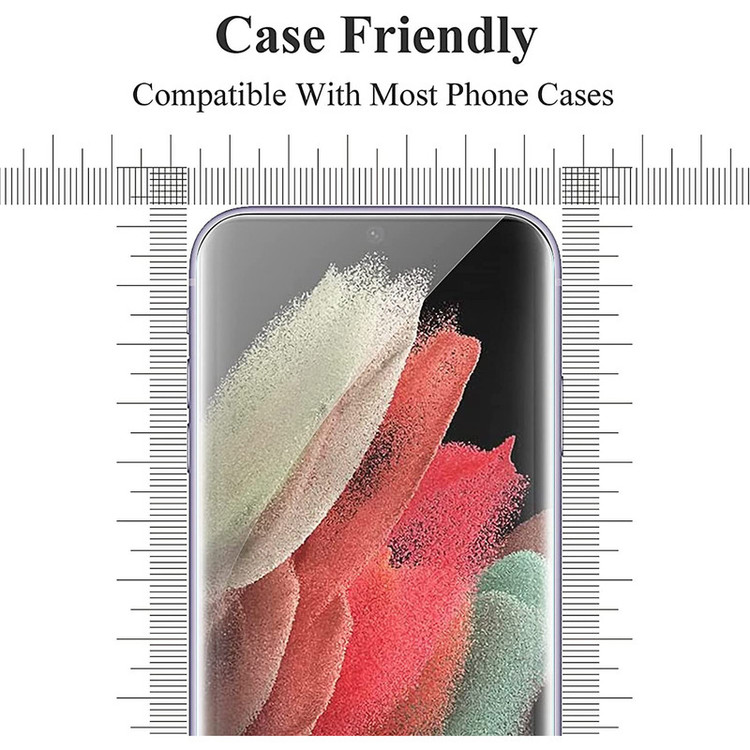 محافظ صفحه نمایش مدل Full-Glue مناسب برای گوشی موبایل سامسونگ Galaxy S21 Ultra