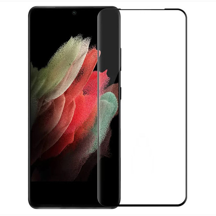 محافظ صفحه نمایش مدل Full-Glue مناسب برای گوشی موبایل سامسونگ Galaxy S21 Ultra