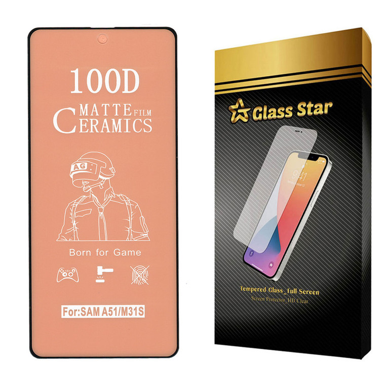 محافظ صفحه نمایش سرامیکی مات گلس استار مدل CMT100D مناسب برای گوشی موبایل سامسونگ Galaxy A51 4G