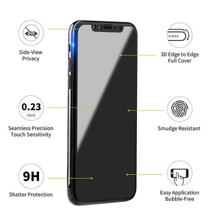 محافظ صفحه نمایش سرامیکی حریم شخصی شهر گلس مدل CRP مناسب برای گوشی موبایل شیائومی Redmi Note 11
