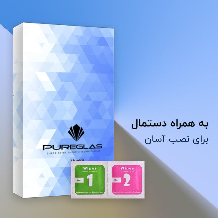 محافظ صفحه نمایش پیور گلس مدل NuGlas SuperD مناسب برای گوشی موبایل شیائومی Redmi Note 12 Pro Plus 5G