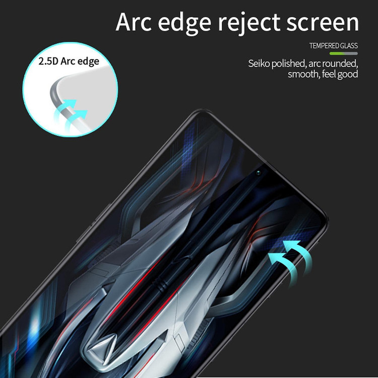 محافظ صفحه نمایش شیشه ای بادیگارد مدل FX مناسب برای گوشی موبایل شیائومی K50 Gaming / Poco F4 GT