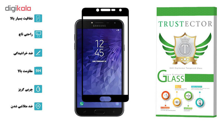 محافظ صفحه نمایش تراستکتور مدل GSS مناسب برای گوشی موبایل سامسونگ Galaxy J4 2018