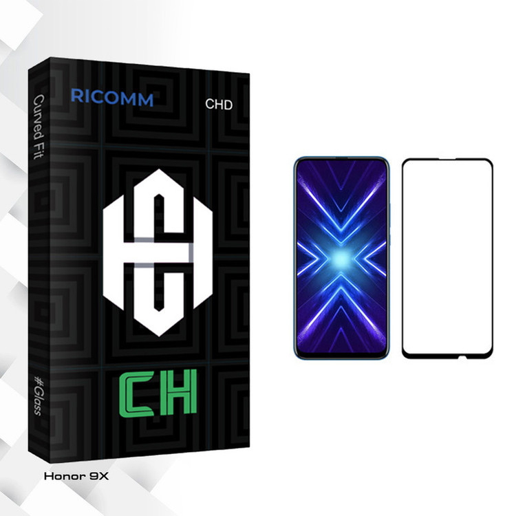 محافظ صفحه نمایش ریکام مدل CH glass مناسب برای گوشی موبایل آنر 9X