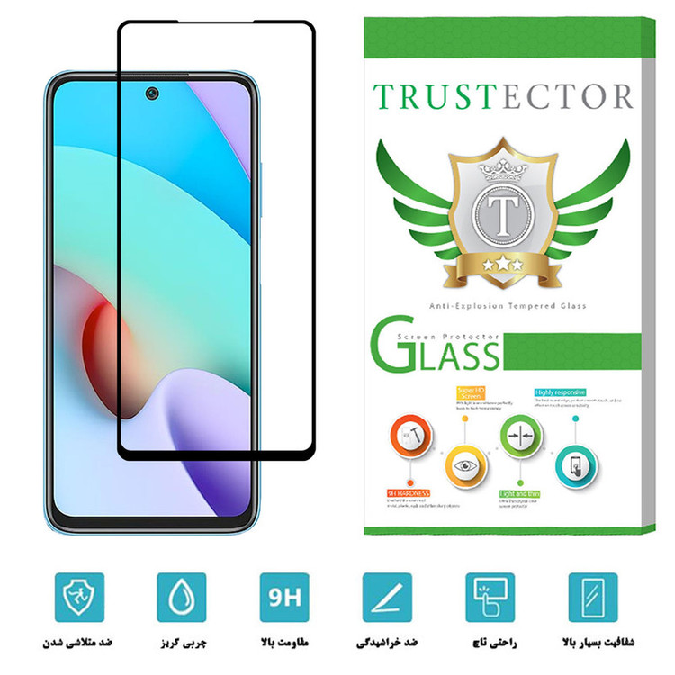 محافظ صفحه نمایش سرامیکی تراستکتور مدل CMC-T مناسب برای گوشی موبایل شیائومی Redmi 10 Prime