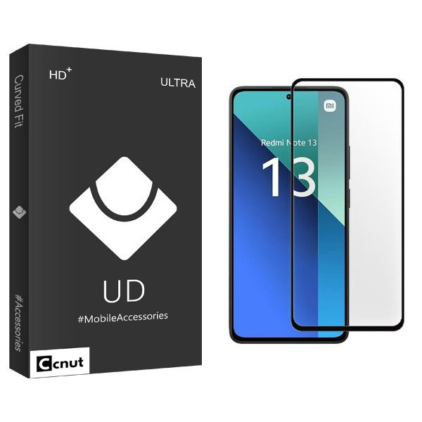 محافظ صفحه نمایش شیشه ای کوکونات مدل UDB مناسب برای گوشی موبایل شیائومی Redmi Note 13