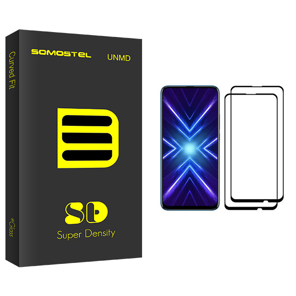 محافظ صفحه نمایش سوماستل مدل Sd Glass مناسب برای گوشی موبایل آنر 9X بسته دو عددی