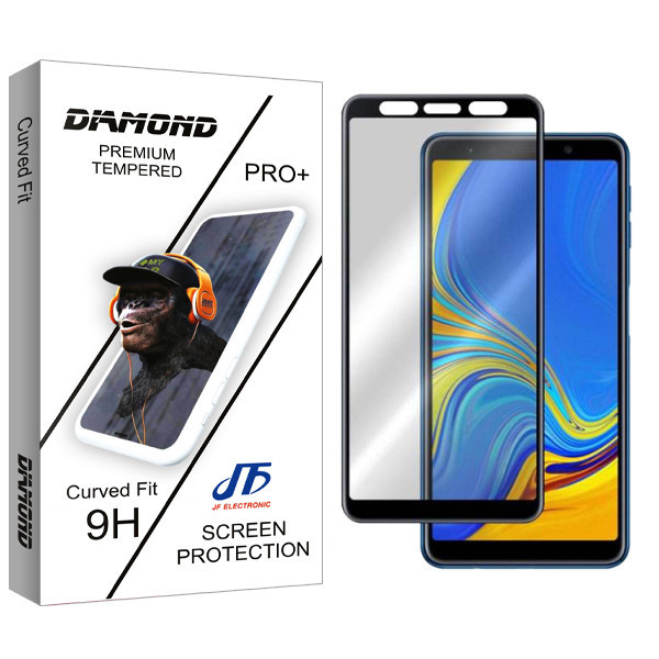 محافظ صفحه نمایش سرامیکی جی اف مدل Diamond glass مناسب برای گوشی موبایل سامسونگ J4 plus/ J6 plus/ A6 plus/ A750/ A7 218
