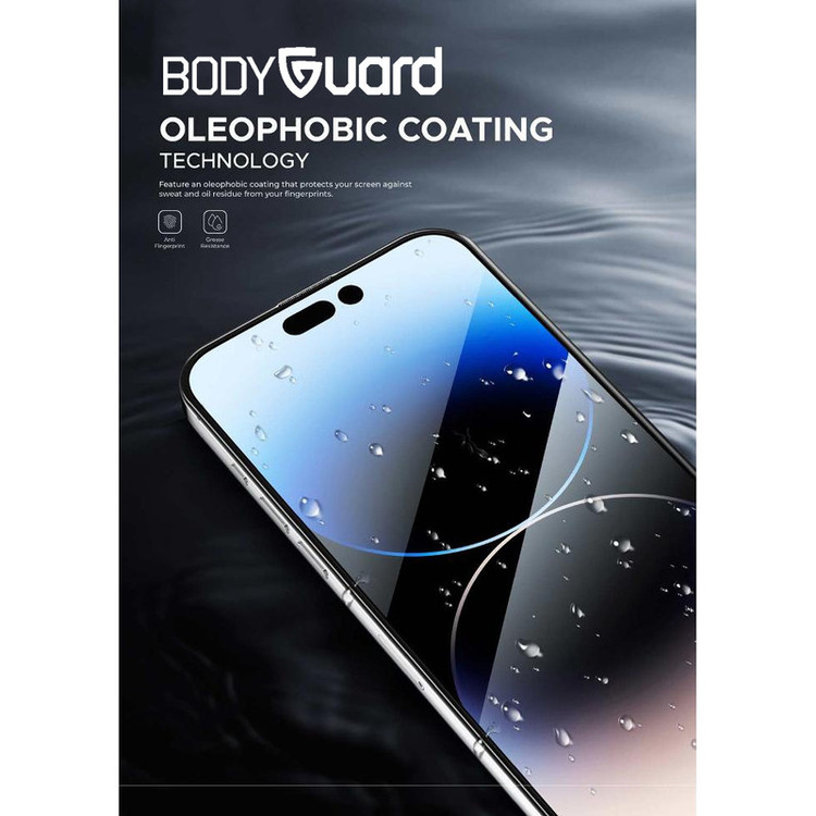 محافظ صفحه نمایش بادیگارد مدل HighGss مناسب برای گوشی موبایل اپل iPhone 15 Pro Max به همراه محافظ پشت گوشی