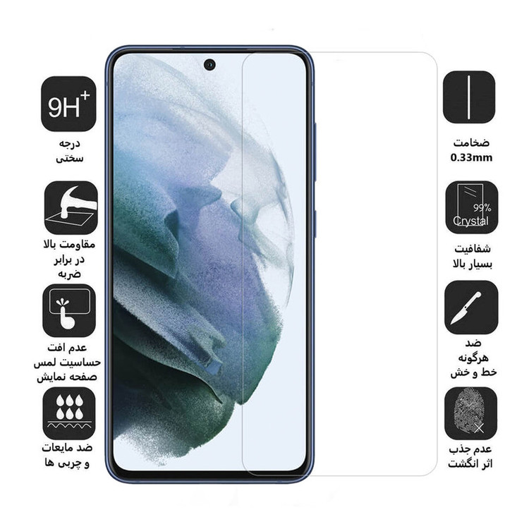 محافظ صفحه نمایش اپیکوی مدل Clear Pro مناسب برای گوشی موبایل سامسونگ Galaxy S21 FE 5G