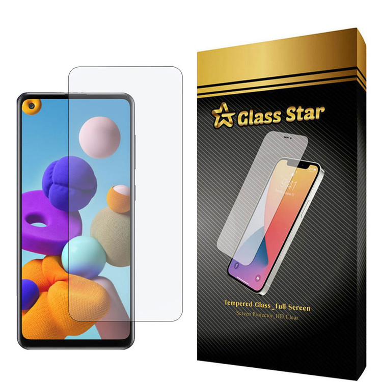 محافظ صفحه نمایش گلس استار مدل S مناسب برای گوشی موبایل سامسونگ Galaxy A21s