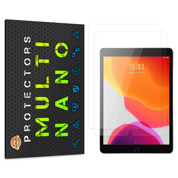 محافظ صفحه نمایش مولتی نانو مدل X-S2N مناسب برای تبلت اپل iPad Gen 8 10.2 بسته دو عددی