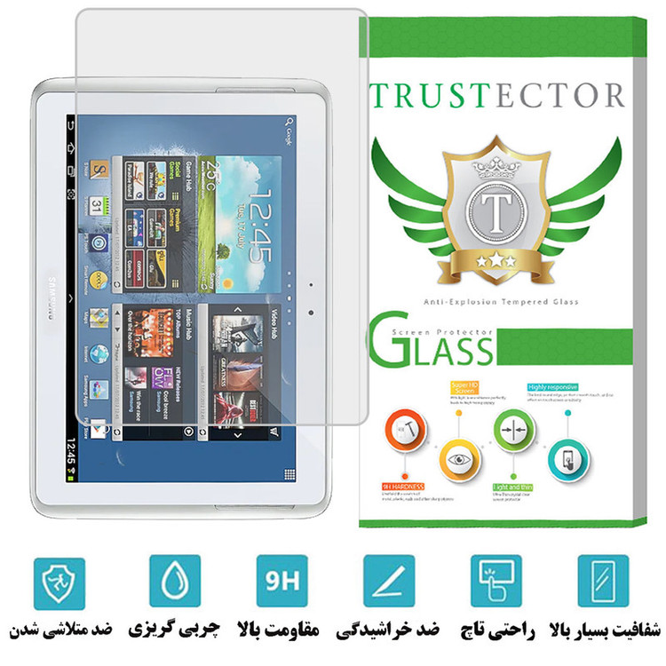 محافظ صفحه نمایش تراستکتور مدل TS2TA مناسب برای تبلت سامسونگ Galaxy Note 10.1 N8000