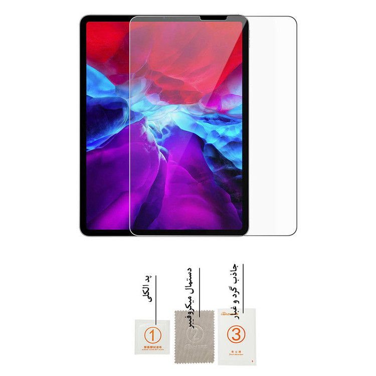 محافظ صفحه نمایش شیشه ای مدل RMS - SUX مناسب برای تبلت اپل iPad Pro 11 Inch 2022