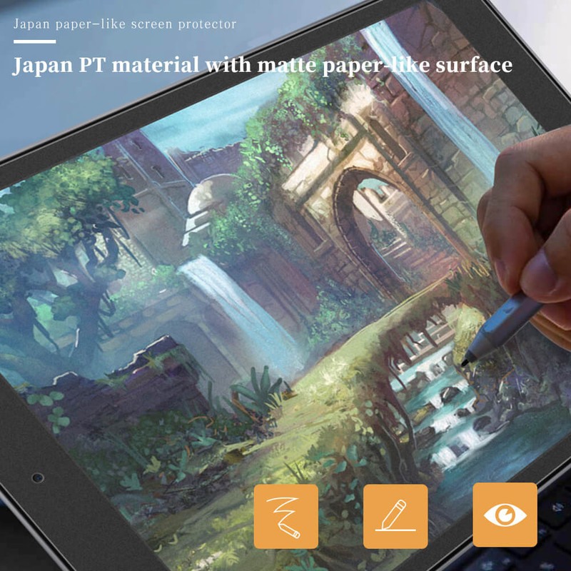 محافظ صفحه نمایش مات بوف مدل SlcmG مناسب برای تبلت اپل iPad Pro 10.2 2021/2020/2019