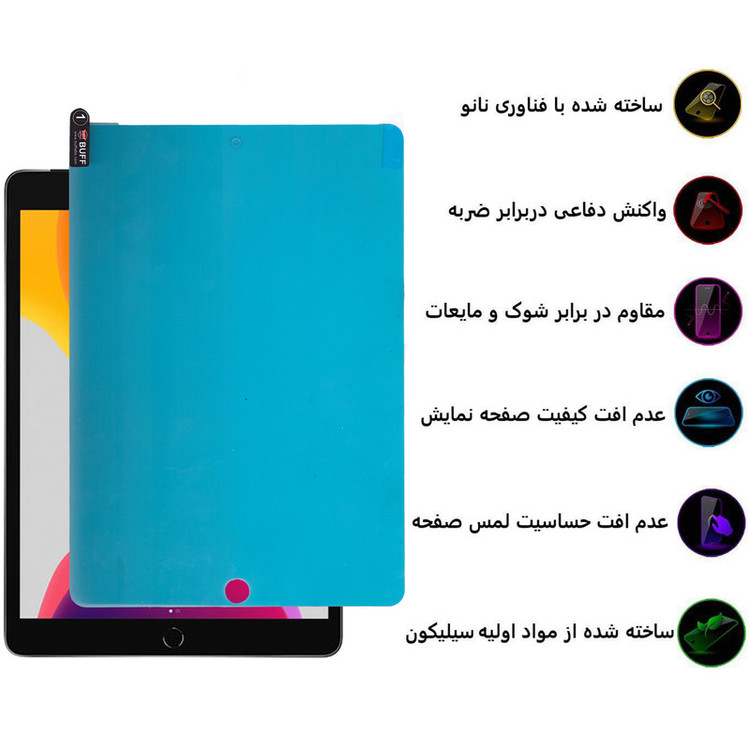 محافظ صفحه نمایش مات بوف مدل SlcmG مناسب برای تبلت اپل iPad Pro 10.2 2021/2020/2019