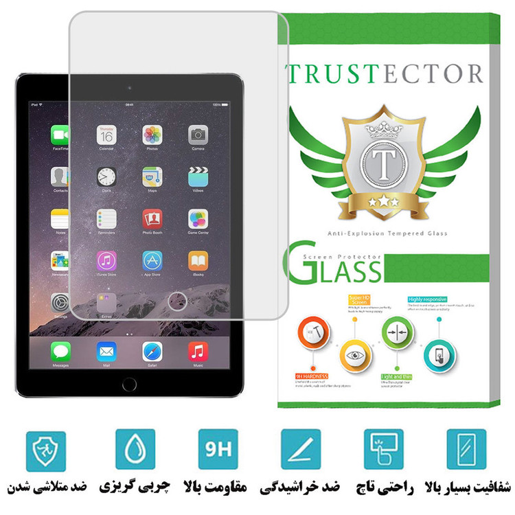 محافظ صفحه نمایش تراستکتور مدل TS2TA مناسب برای تبلت اپل iPad 2 Wi-Fi Plus 3G