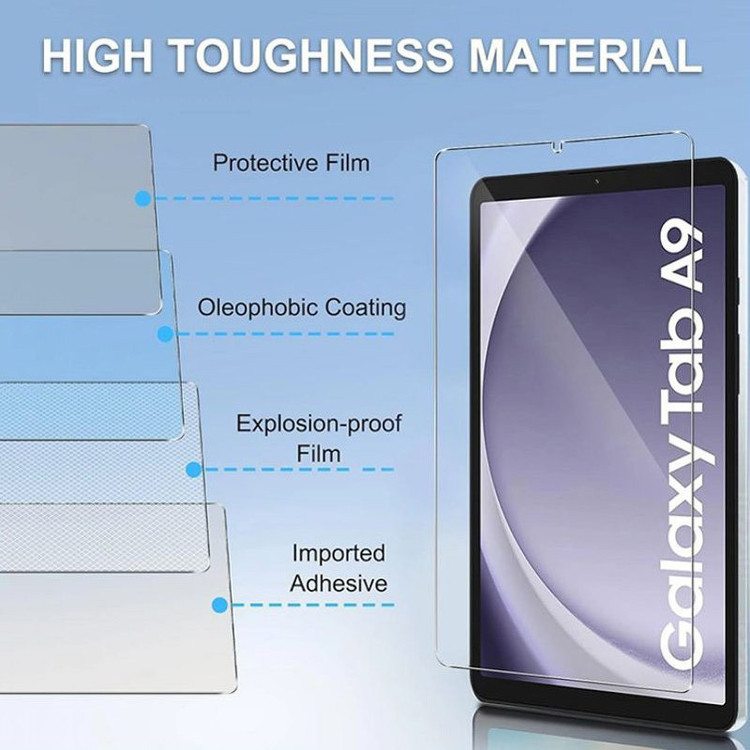 محافظ صفحه نمایش 5D اپیکوی مدل Super Power مناسب برای تبلت سامسونگ Galaxy Tab A9