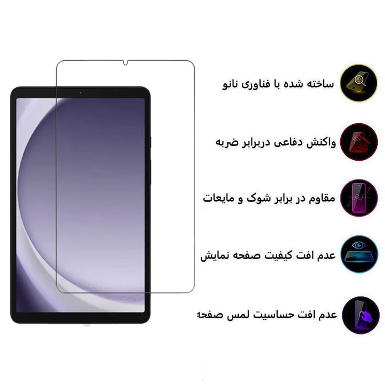 محافظ صفحه نمایش 5D اپیکوی مدل Super Power مناسب برای تبلت سامسونگ Galaxy Tab A9