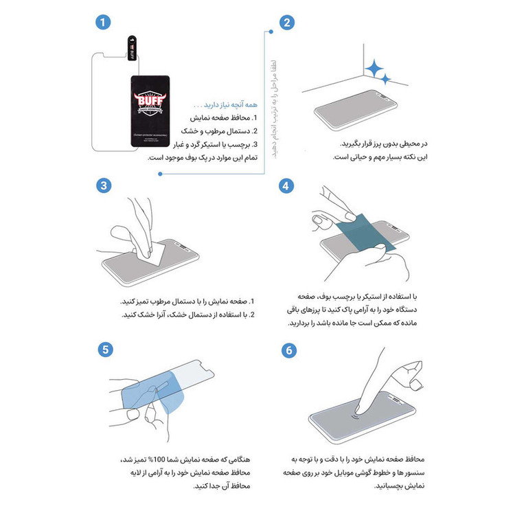 محافظ صفحه نمایش بوف مدل 5D-Plus مناسب برای تبلت اپل iPad 10.9 (2022)/iPad10/10th Gen/10th generation/iPad 2022/A2757/A2696/A2777