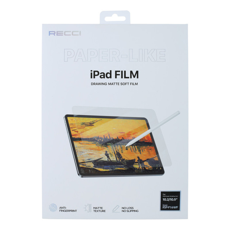 محافظ صفحه نمایش رسی مدل RSP-P16WF مناسب برای تبلت اپل iPad Pro / Air 10.5 / iPad 10.2