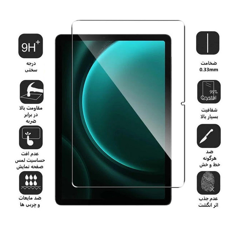 محافظ صفحه نمایش 5D اپیکوی مدل Super Power مناسب برای تبلت سامسونگ Galaxy Tab X510/X516B/X710/X716B/X700/X706/T870/T875/T876B