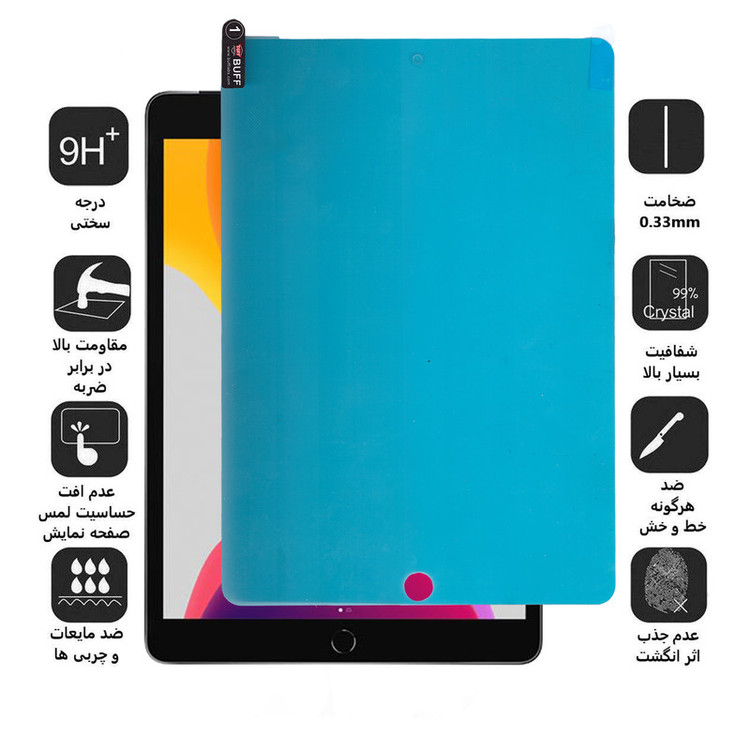 محافظ صفحه نمایش مات بوف مدل Slcm مناسب برای تبلت اپل iPad Pro 10.2 2021/2020/2019