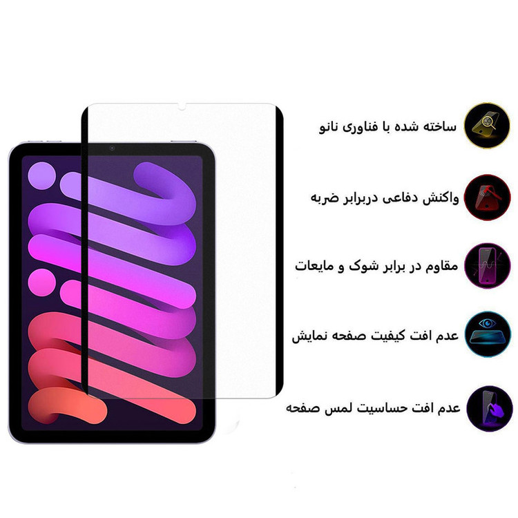 محافظ صفحه نمایش مات بوف مدل Magnetic مناسب برای تبلت اپل iPad 10.2 2021/2020/2019