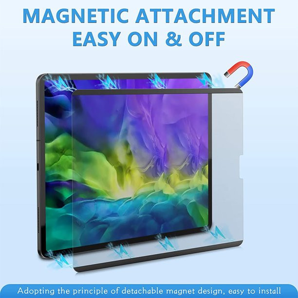 محافظ صفحه نمایش مات بوف مدل Magnetic مناسب برای تبلت اپل iPad 10.2 2021/2020/2019
