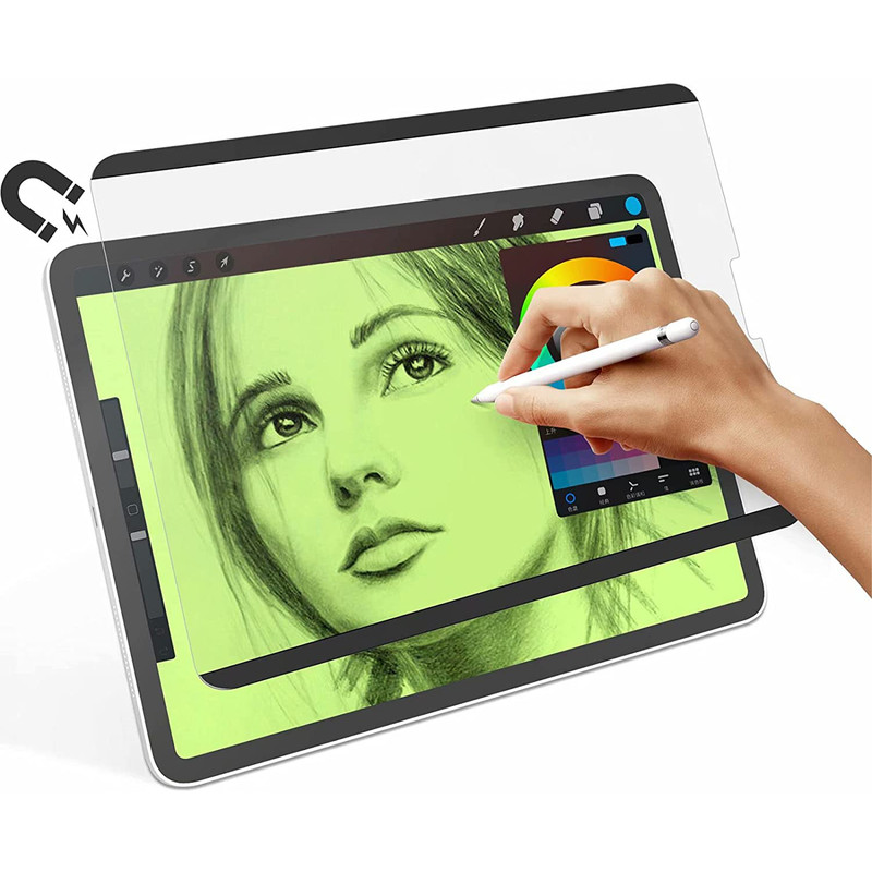 محافظ صفحه نمایش مات بوف مدل Magnetic مناسب برای تبلت اپل iPad 10.2 2021/2020/2019