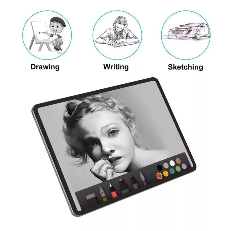 محافظ صفحه نمایش مات بوف مدل Magnetic مناسب برای تبلت اپل iPad 10.2 2021/2020/2019