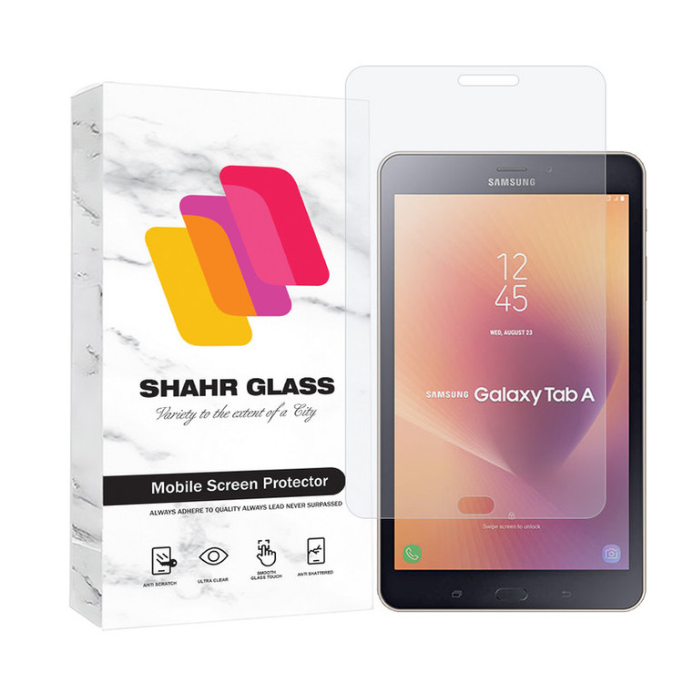 محافظ صفحه نمایش ساده شهر گلس مدل TABNEWS8 مناسب برای تبلت سامسونگ Galaxy Tab T380 / Galaxy Tab T385 / Galaxy Tab A 8.0 2017