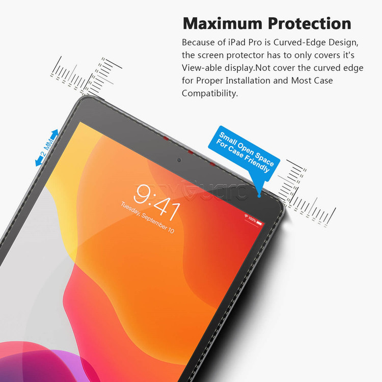 محافظ صفحه نمایش بادیگارد مدل TabG مناسب برای تبلت اپل iPad Air 3 2019