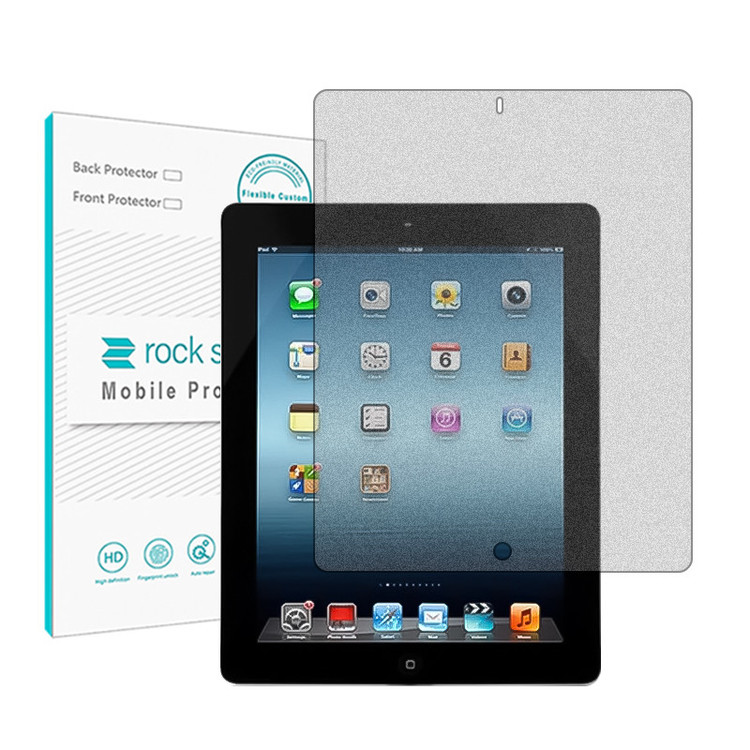 محافظ صفحه نمایش مات راک اسپیس مدل HyMTT مناسب برای تبلت اپل iPad 4 Wi-Fi Plus Cellular