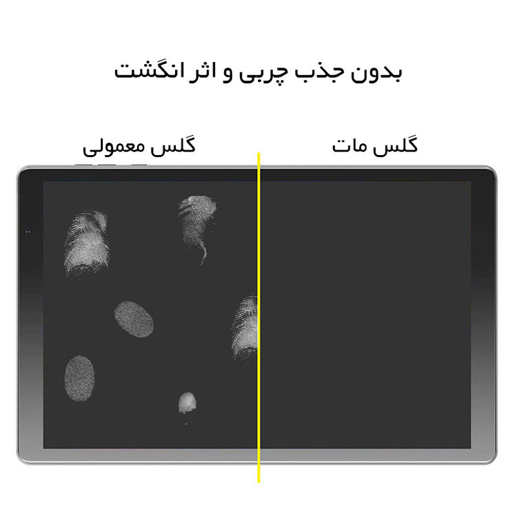 محافظ صفحه نمایش گیمینگ راک اسپیس مدل HyGAM مناسب برای تبلت اپل iPad Wi-Fi