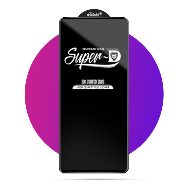 محافظ صفحه نمایش شیشه ای مدل Super 9D مناسب برای گوشی موبایل شیائومی Poco X6 Pro 5G بسته چهار عددی