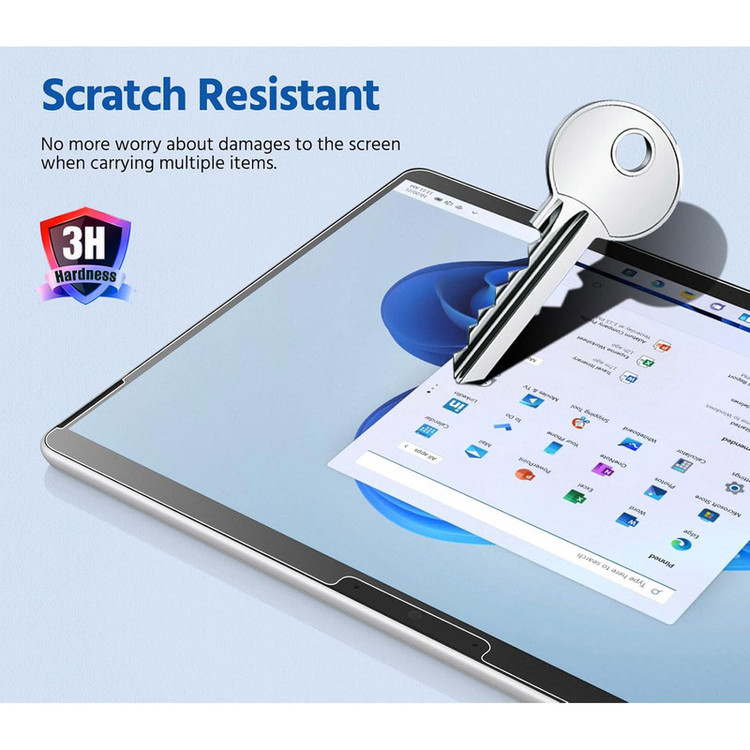 محافظ صفحه نمایش مدل tempered مناسب برای تبلت مایکروسافت Surface Pro 10