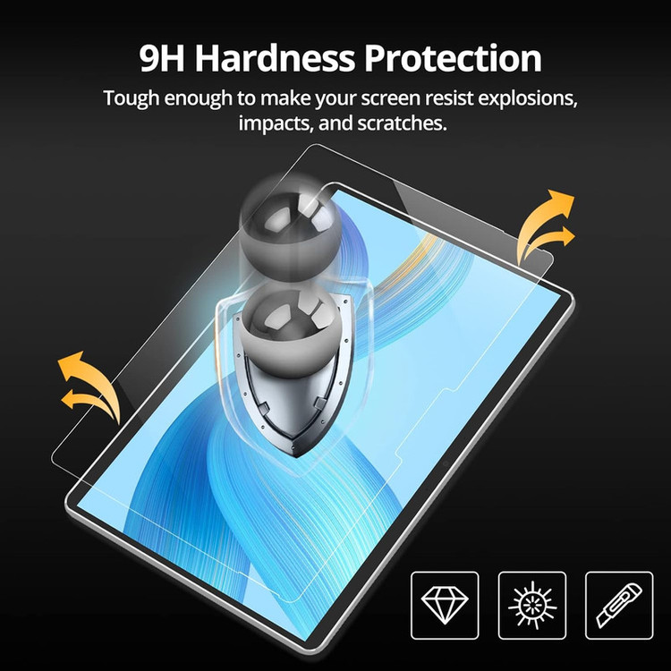 محافظ صفحه نمایش مدل tempered مناسب برای تبلت مایکروسافت Surface Pro 10