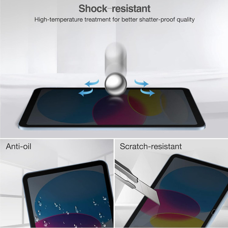 محافظ صفحه نمایش مات D`HARDمدل Privacy Tab مناسب برای تبلت اپل iPad 10 10.9 inch 2022