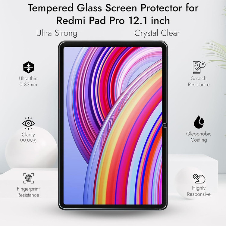 محافظ صفحه نمایش مدل TABS12 مناسب برای تبلت شیائومی Redmi Pad pro