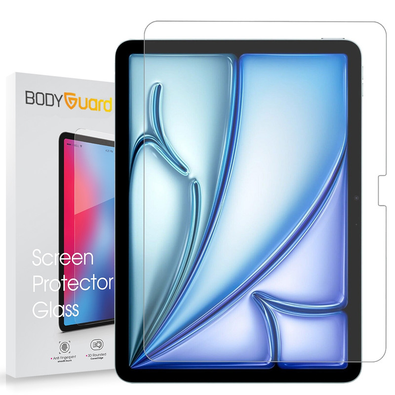 محافظ صفحه نمایش شیشه ای بادیگارد مدل TabG مناسب برای تبلت اپل iPad Air 13" M2 2024 / iPad Air 13" M3 2025