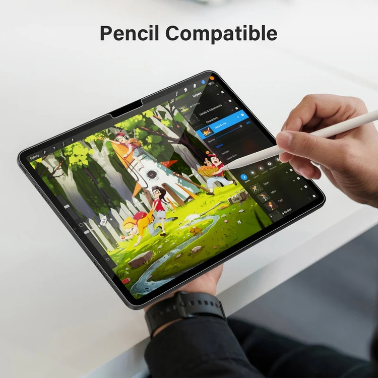 محافظ صفحه نمایش شیشه ای بادیگارد مدل TabG مناسب برای تبلت اپل iPad Pro 11 2024