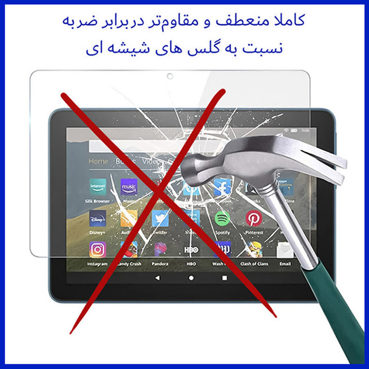 محافظ صفحه نمایش آنتی بلو هوکو مدل HyBLU مناسب برای تبلت مایکروسافت Surface Pro 3